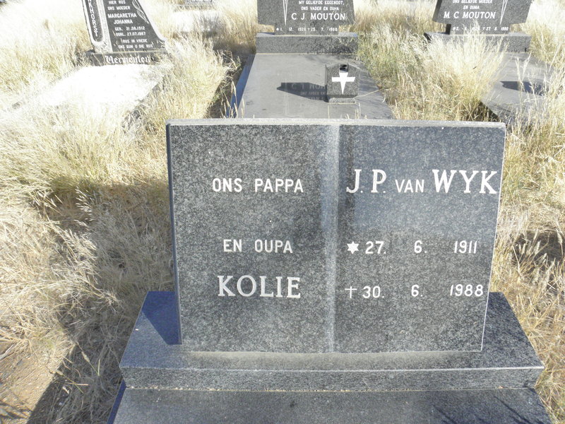 WYK J.P., van 1911-1988