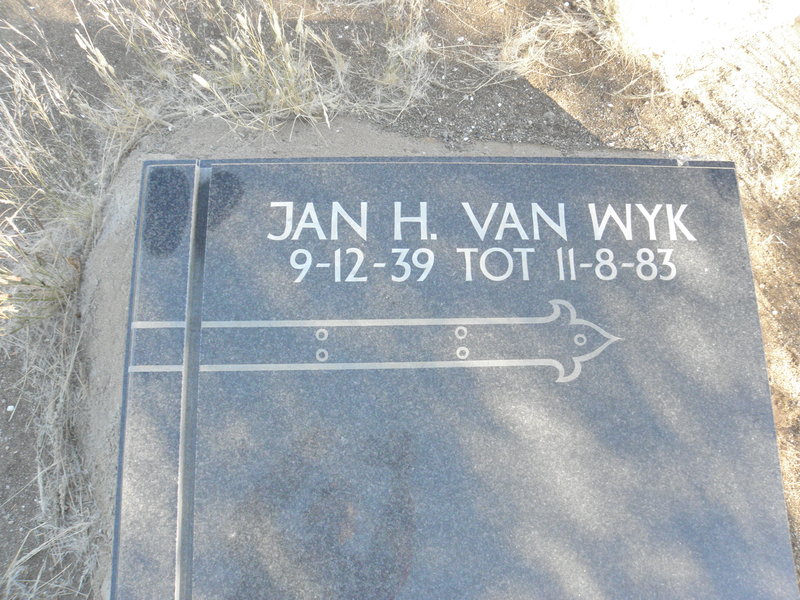 WYK Jan H., van 1939-1983