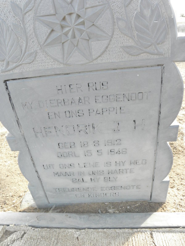 ? Hendrik J.H. 1912-1946