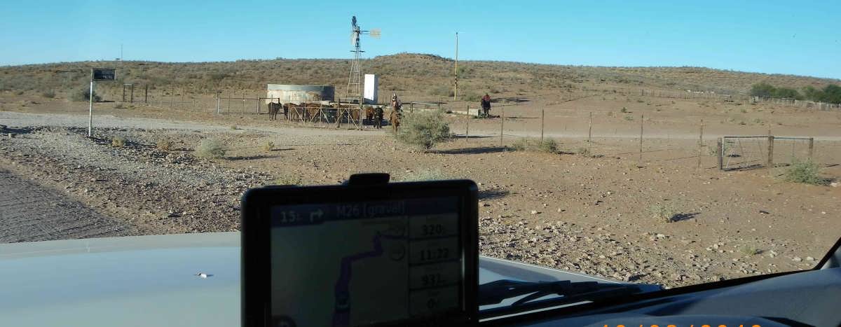 1. Turn off to the farm, Samehaling from Aroab direction