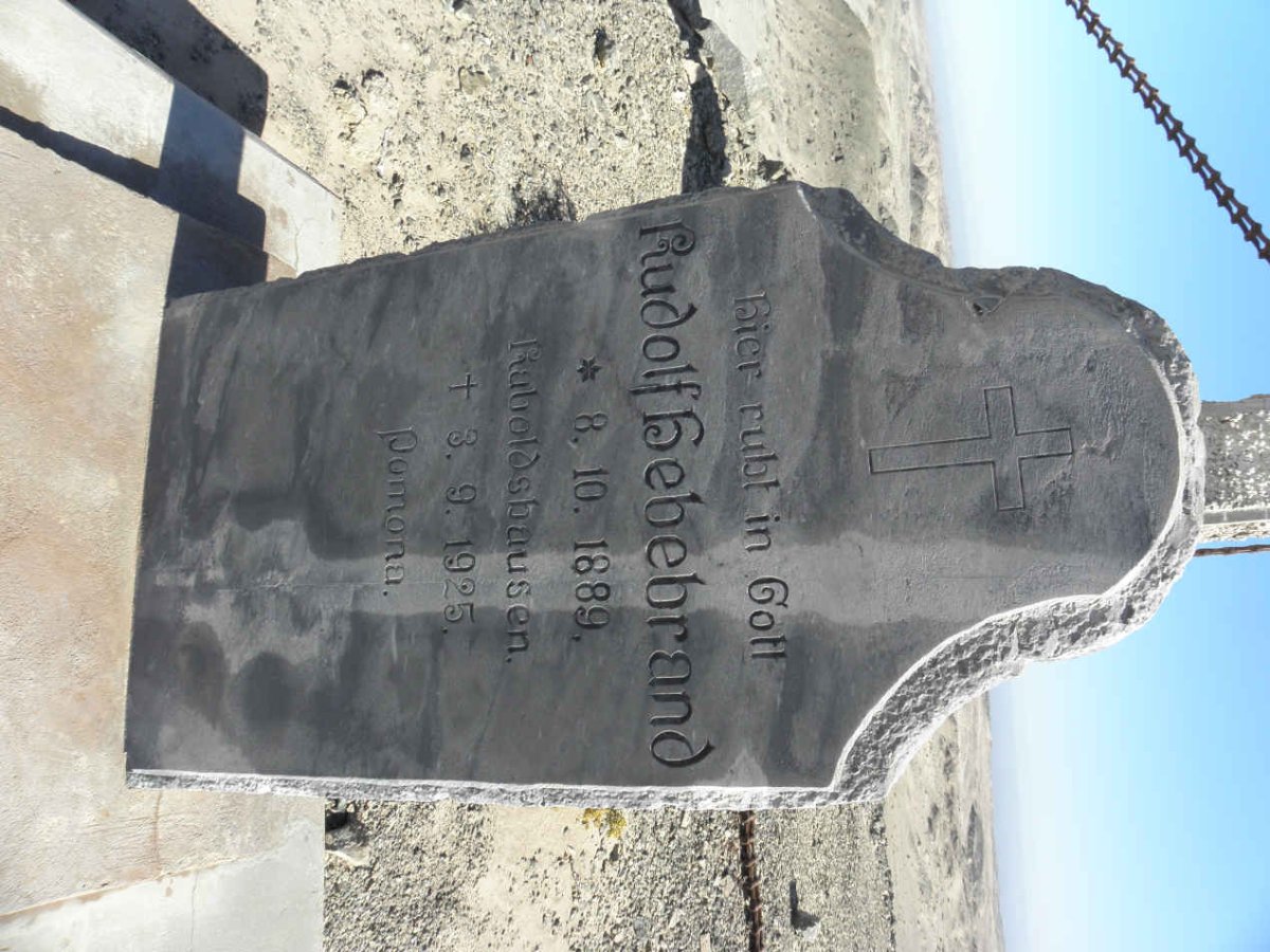 HEBEBRAND Rudolf 1889-1925