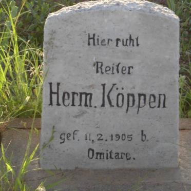 KÖPPEN Herm -1905