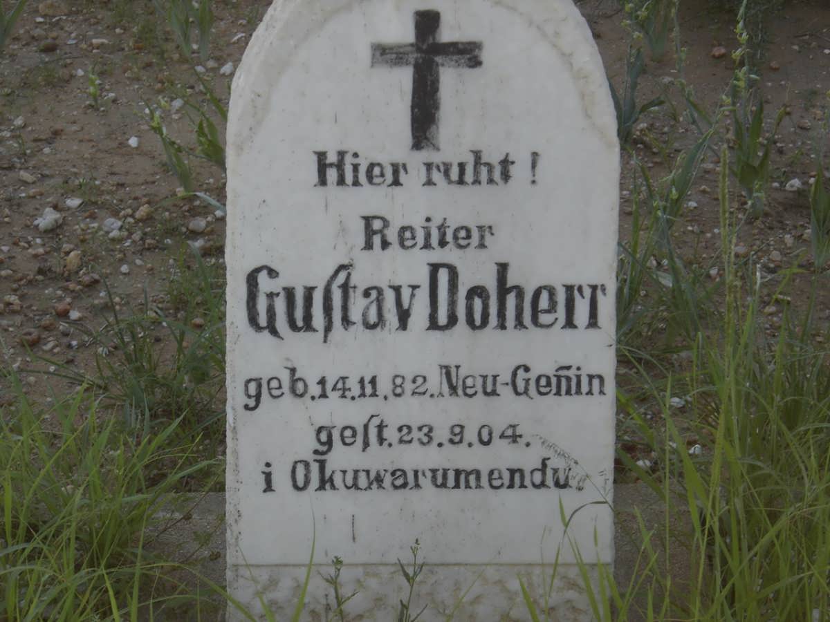 DOHERR GUSTAV 1882-1904