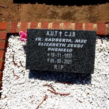 PHEMELO Elisabeth Seedi 1937-2021