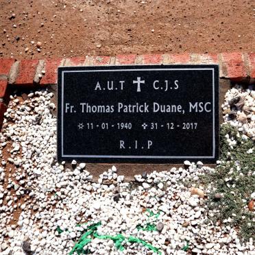 DUANE Thomas Patrick 1940-2017