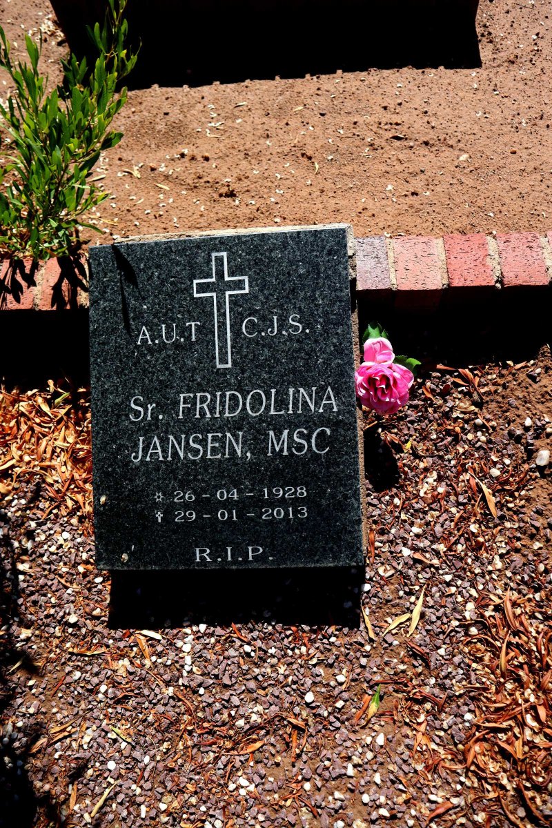 JANSEN Fridolina 1928-2013