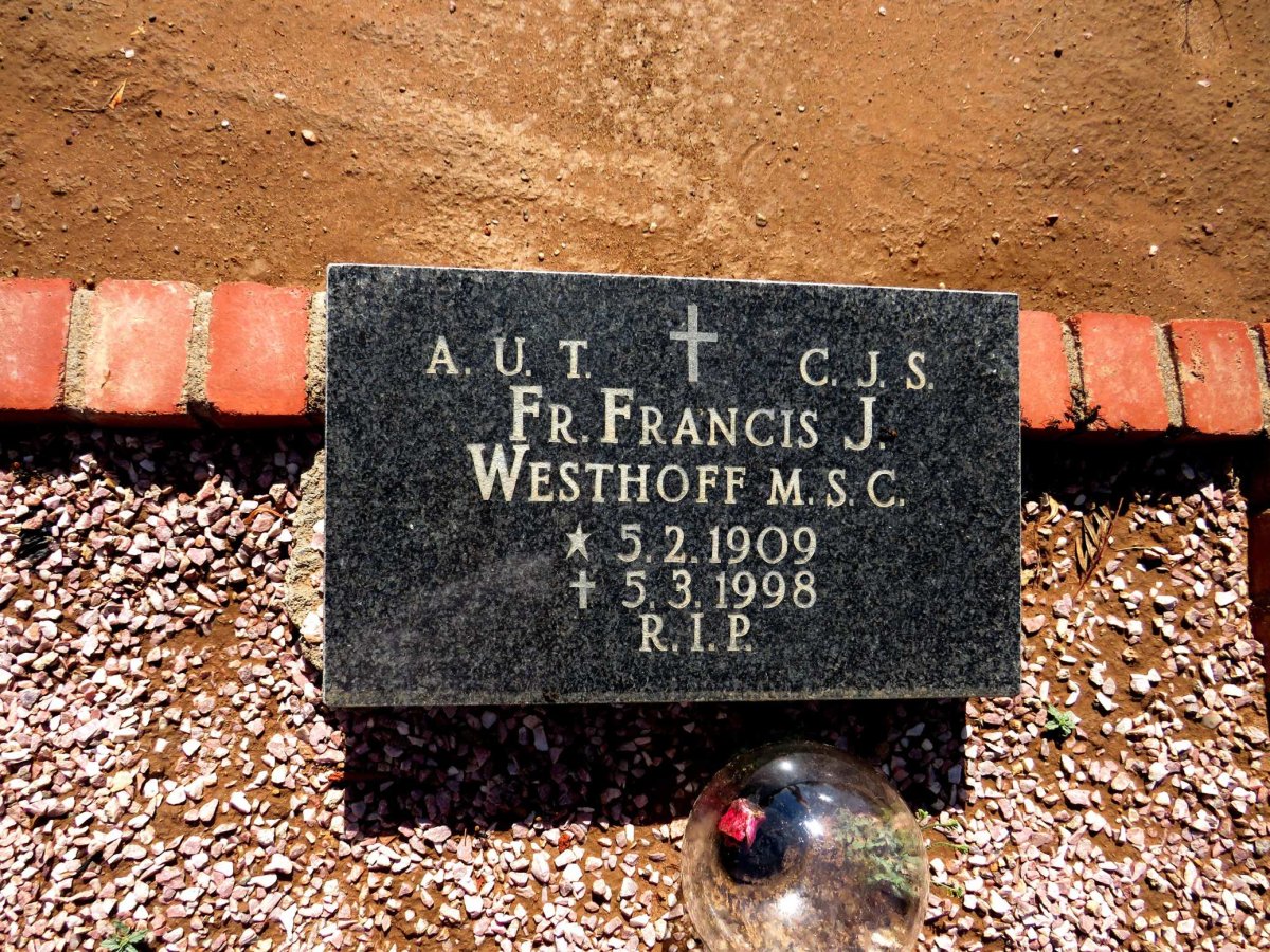 WESTHOFF Francis J. 1909-1998