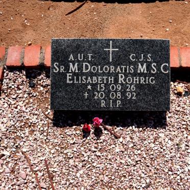 ROHRIG Elisabeth 1926-1992