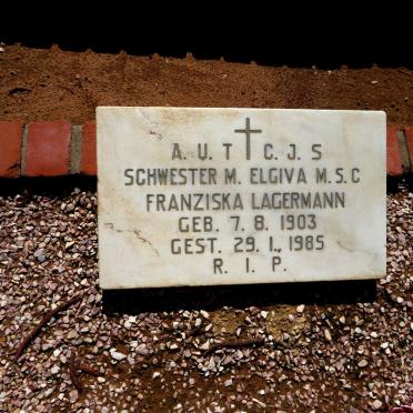 LANGERMANN Franziska 1903-1985