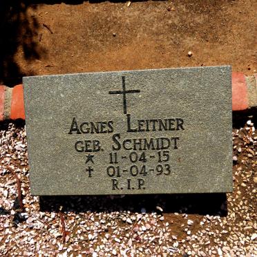 LEITNER Agnes nee SCHMIDT 1915-1993