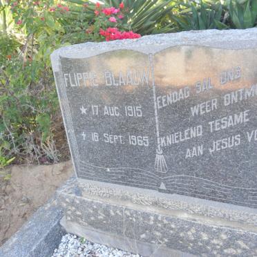 BLAAUW Flippie 1915-1965