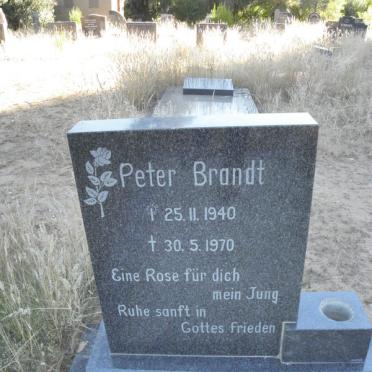 BRANDT Peter 1940-1970
