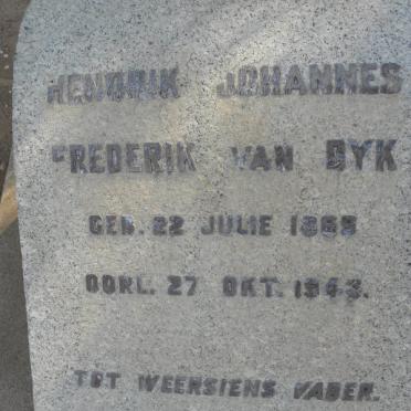 DYK Hendrik Johannes Frederik, van 1869-1943