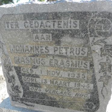 ERASMUS Johannes Petrus Rasmus 1935-1946