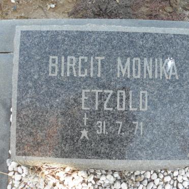 ETZOLD Birgit Monika 1971-1971