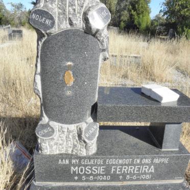 FERREIRA Mossie 1940-1981