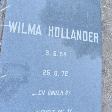 HOLLANDER Wilma 1954-1972