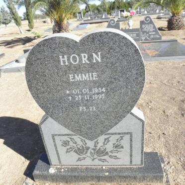 HORN Emmie 1934-1995