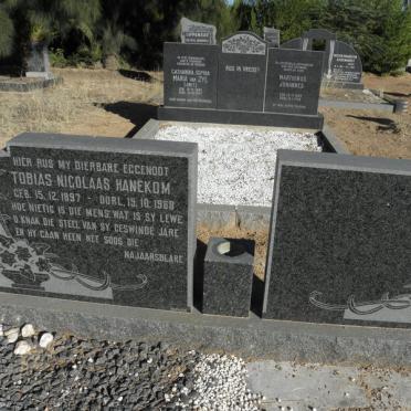 HANEKOM Tobias Nicolaas 1897-1968