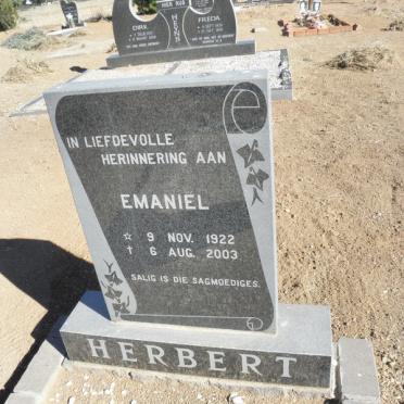 HERBERT Emaniël 1922-2003