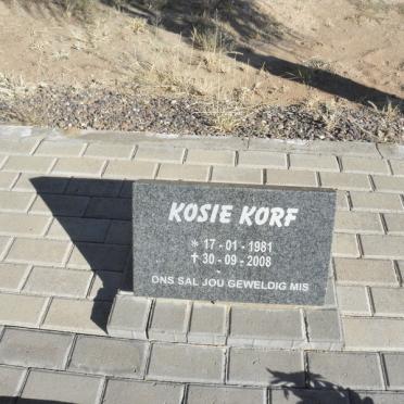 KORF Kosie 1981-2008