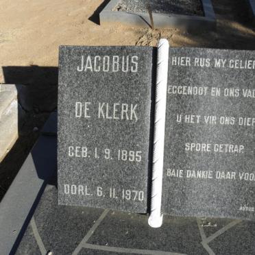 KLERK Jacobus, de 1895-1970