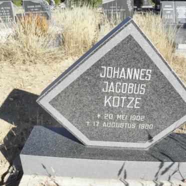 KOTZE Johannes Jacobus 1902-1980
