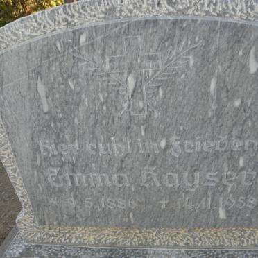 KAYSER Emma 1886-1958