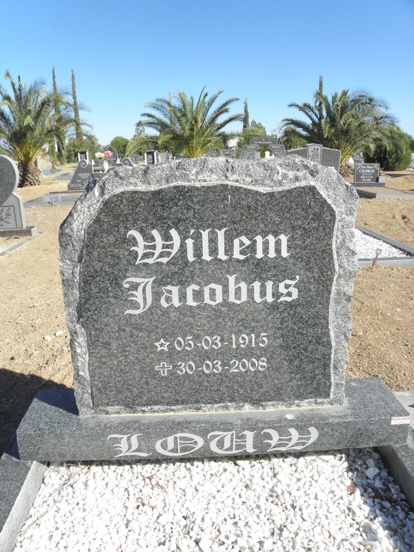 LOUW Willem Jacobus 1915-2008