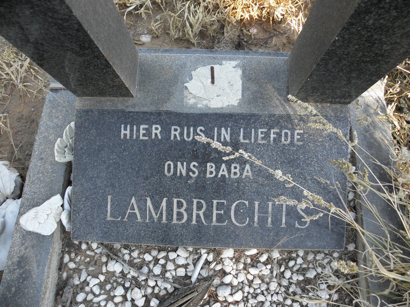 LAMBRECHTS Baba