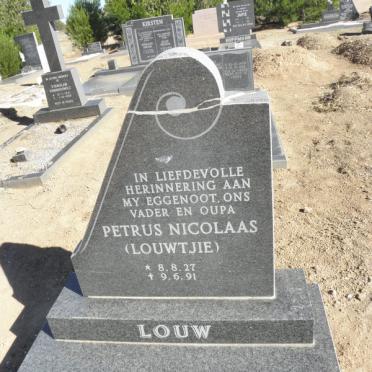LOUW Petrus Nicolaas 1927-1991