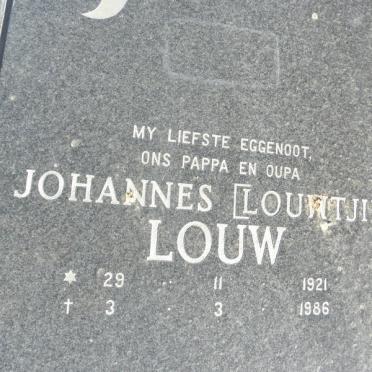 LOUW Johannes 1921-1986