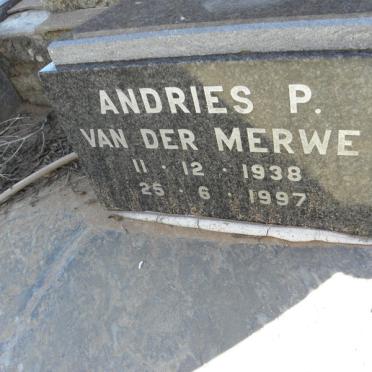 MERWE Andries P., van der 1938-1997