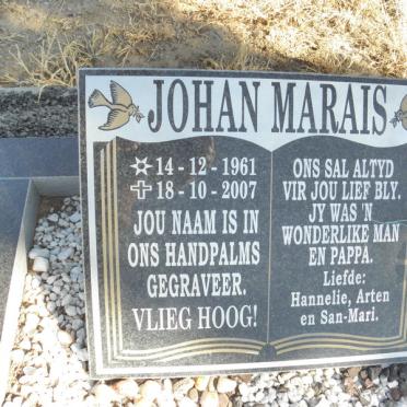 MARAIS Johan 1961-2007
