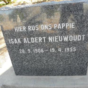 NIEUWOUDT Isak Aldert 1906-1955