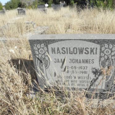 NASILOWSKI Jaap Johannes 1937-1981