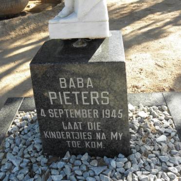PIETERS Baba -1945