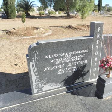 PRETORIUS Johannes Christoffel 1934-2008