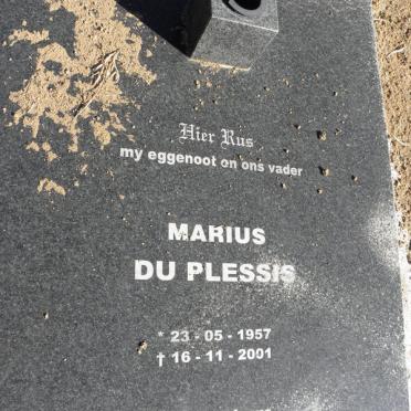 PLESSIS Marius, du 1957-2001