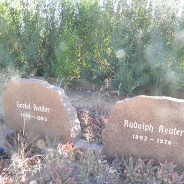 REUTER Rudolph 1892-1976 &amp; Gretel 1898-1965