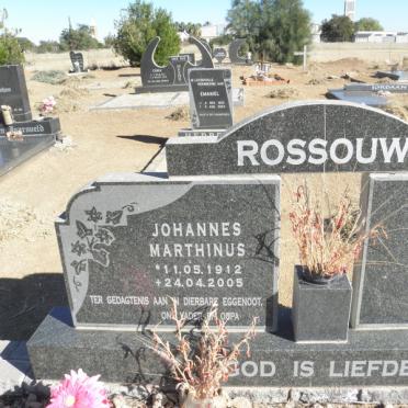 ROSSOUW Johannes Marthinus 1912-2005