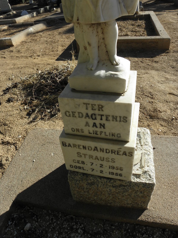 STRAUSS Barend Andreas 1956-1956