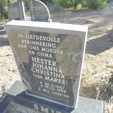 SMIT Hester Johanna Christina nee MAREE 1901-1986