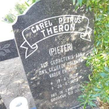 THERON Carel Petrus 1926-1977