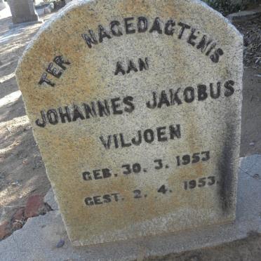 VILJOEN Johannes Jakobus 1953-1953