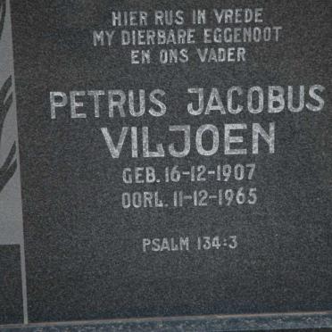 VILJOEN Petrus Jacobus 1907-1965