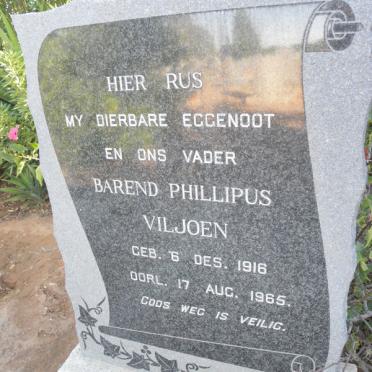 VILJOEN Barend Phillipus 1916-1965