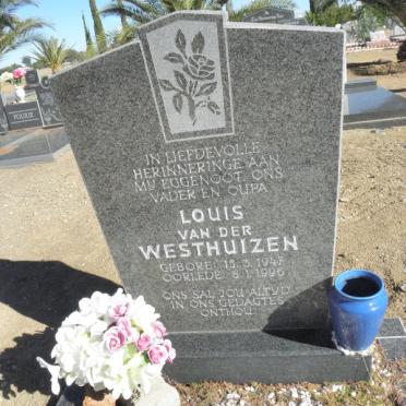 WESTHUIZEN Louis, van der 1947-1996