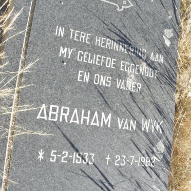 WYK Abraham, van 1933-1982