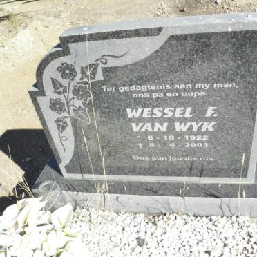 WYK Wessel F., van 1922-2003